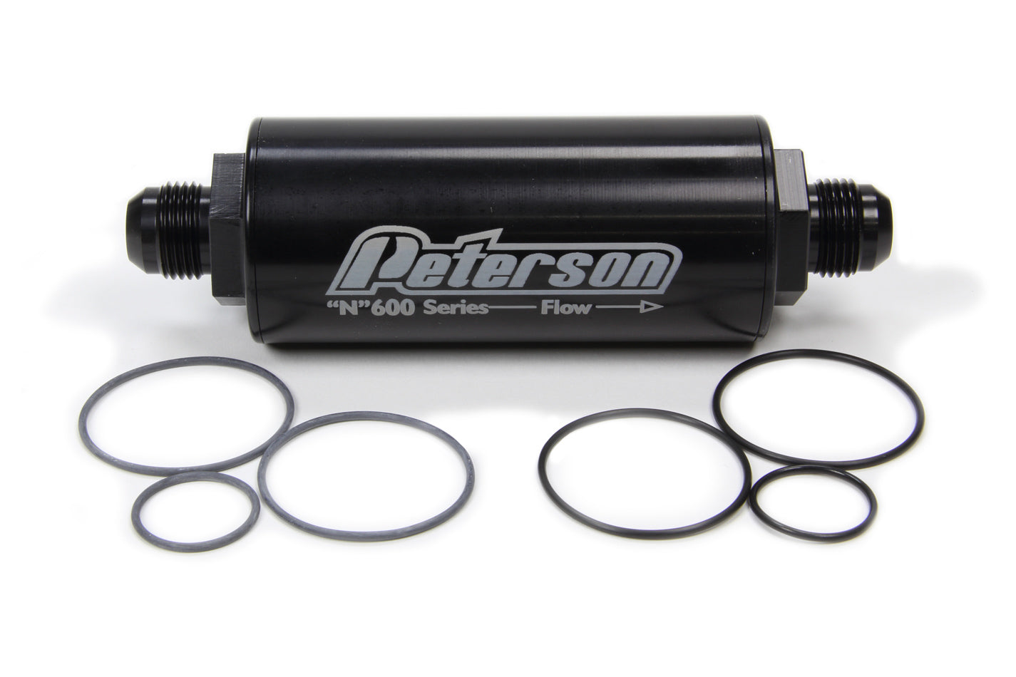 Peterson Fluid 10an Inline Fuel Filter w/100 Micron Filter PTR09-0622