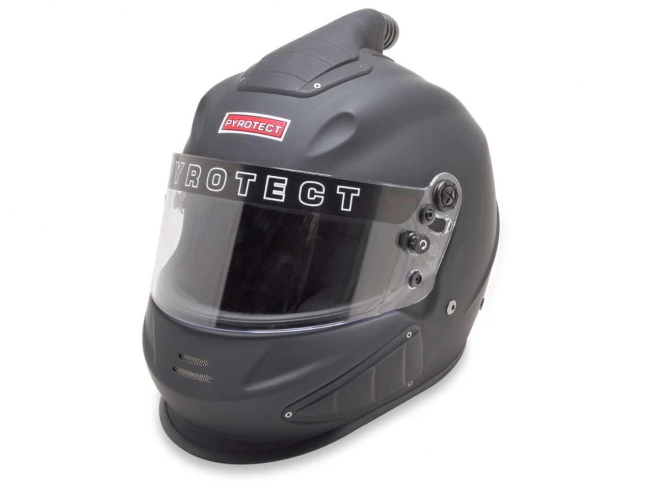 Pyrotect Pro Ultra Tri-Flow F/A Helmet, SA2015 Rated, Medium, Flat Black