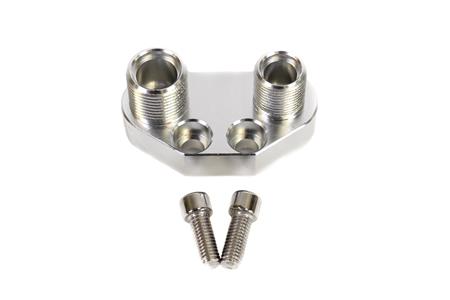 PrivateLabelMfg Precision Works AC Compressor Adapter Fitting Sanden SD7B10 7176 Billet Aluminum