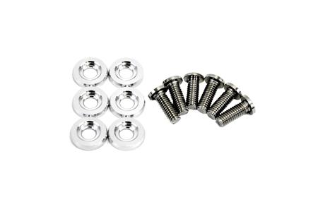 PLM Precision Works Silver Aluminum Fender Bumper Engine Bay Dress Up Kit *Discontinued