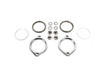 PLM Precision Works Flange Gasket Hardware For Harley Davidson Exhaust Install Kit 84-15 *Discontinued