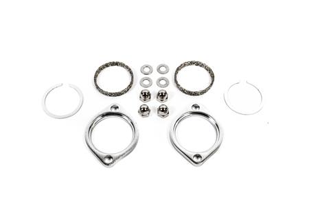 PLM Precision Works Flange Gasket Hardware For Harley Davidson Exhaust Install Kit 84-15