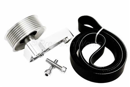 PrivateLabelMfg Precision Works K-Series Adjustable Pulley with Belt - Honda Civic EP3