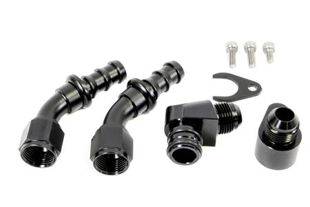 PrivateLabelMfg Precision Works Engine Oil Catch Can Fittings for M156 AMG Engines E63 C63 SL63 ML63 CLS63 CLK63