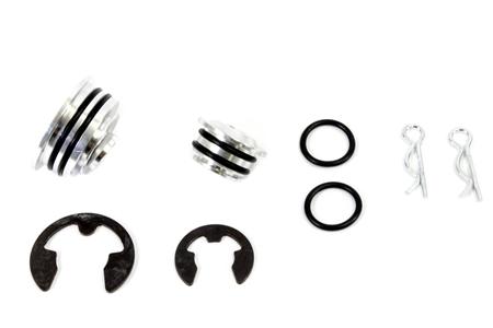PrivateLabelMfg Precision Works Billet Spherical Shifter Cable Bushings For OEM Cables RSX Civic Si TSX