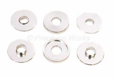 PLM Precision Works Subframe Hard Collar Kit - Acura RSX DC5 Civic Si EP3 Civic 2001 - 2015 Front & Rear *Discontinued