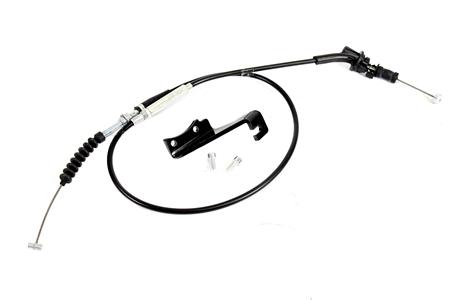 PLM Precision Works K-Series Throttle Cable + Bracket For JDM, BDL, Skunk2 Throttle Body