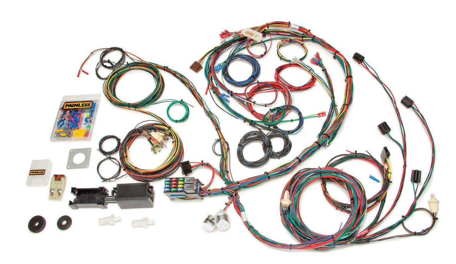 Painless 69-70 Mustang Chassis Harness 22 Circuits PWI20122