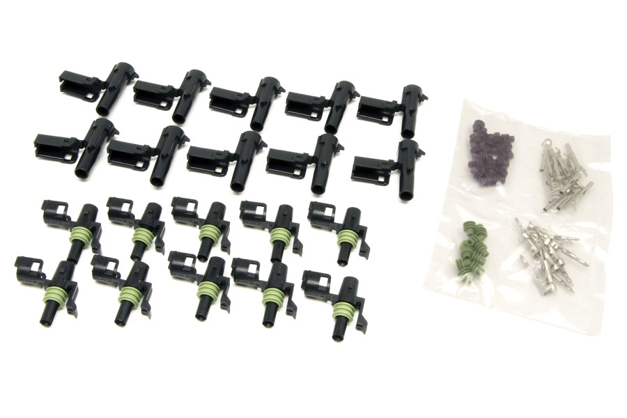 Painless 1 Circuit Male & Female Weatherpack Kit 10 each PWI70460