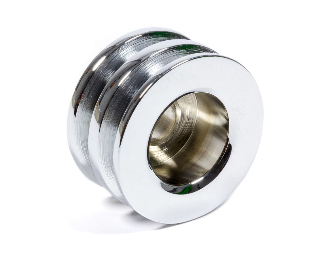 Powermaster Performance Pulley 2V Chrome 2 5/8in OD PWM112