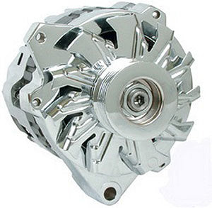 Powermaster Performance Polished GM Alternator 105 Amp W/Serpentine Pul PWM27861