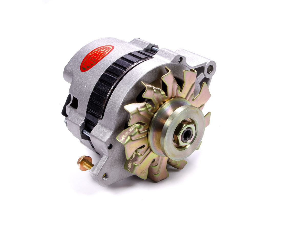 Powermaster Performance Alternator 140 Amp Delco Natural Finish PWM478021