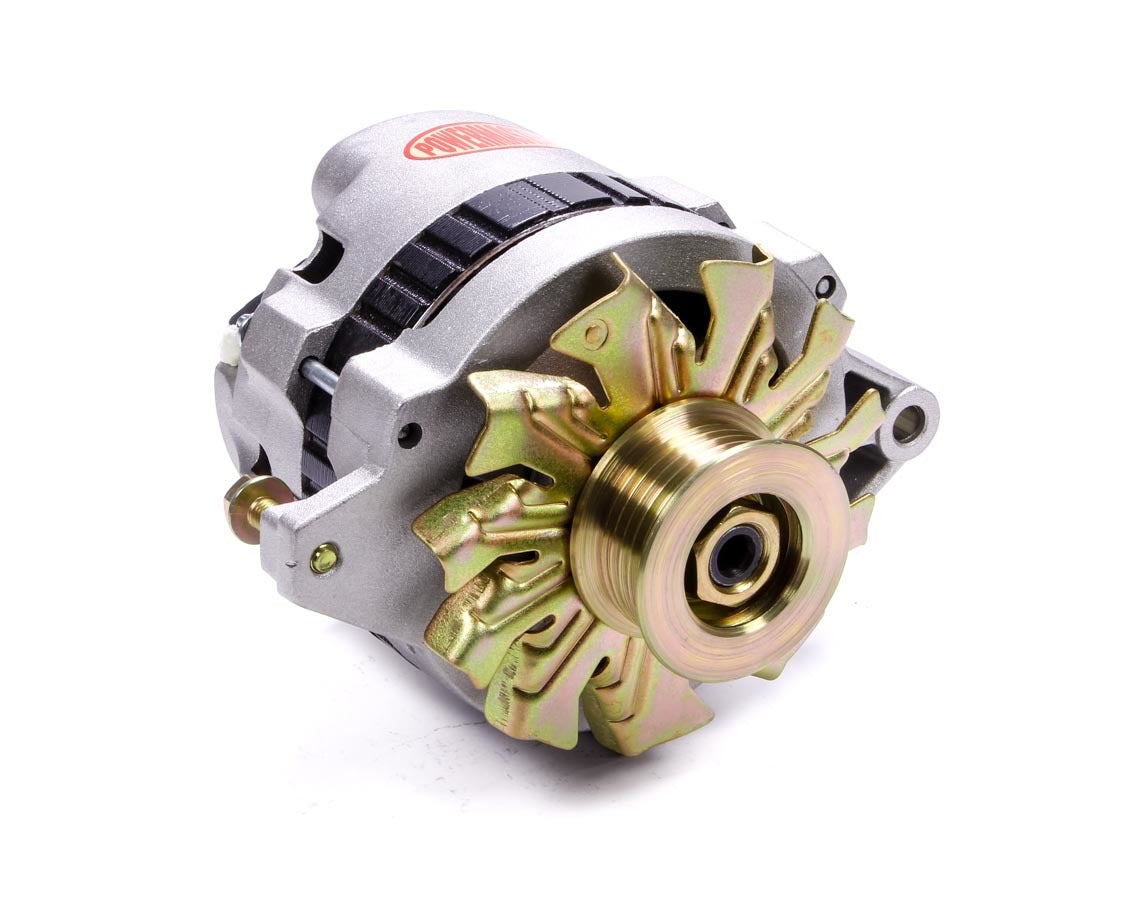 Powermaster Performance 140 Amp XS Small GM Alternator Natural Finis PWM478028