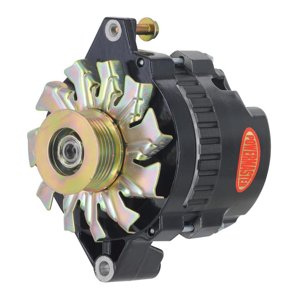 Powermaster Performance Alternator GM CS130 140amp - Black PWM578028