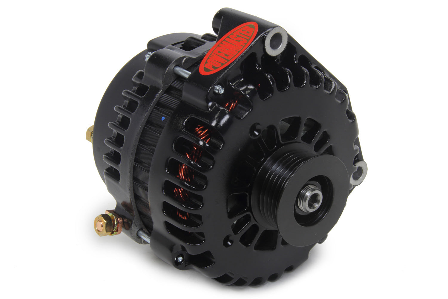 Powermaster Performance Alternator 220 Amps GM 6-Groove - Black PWM582378