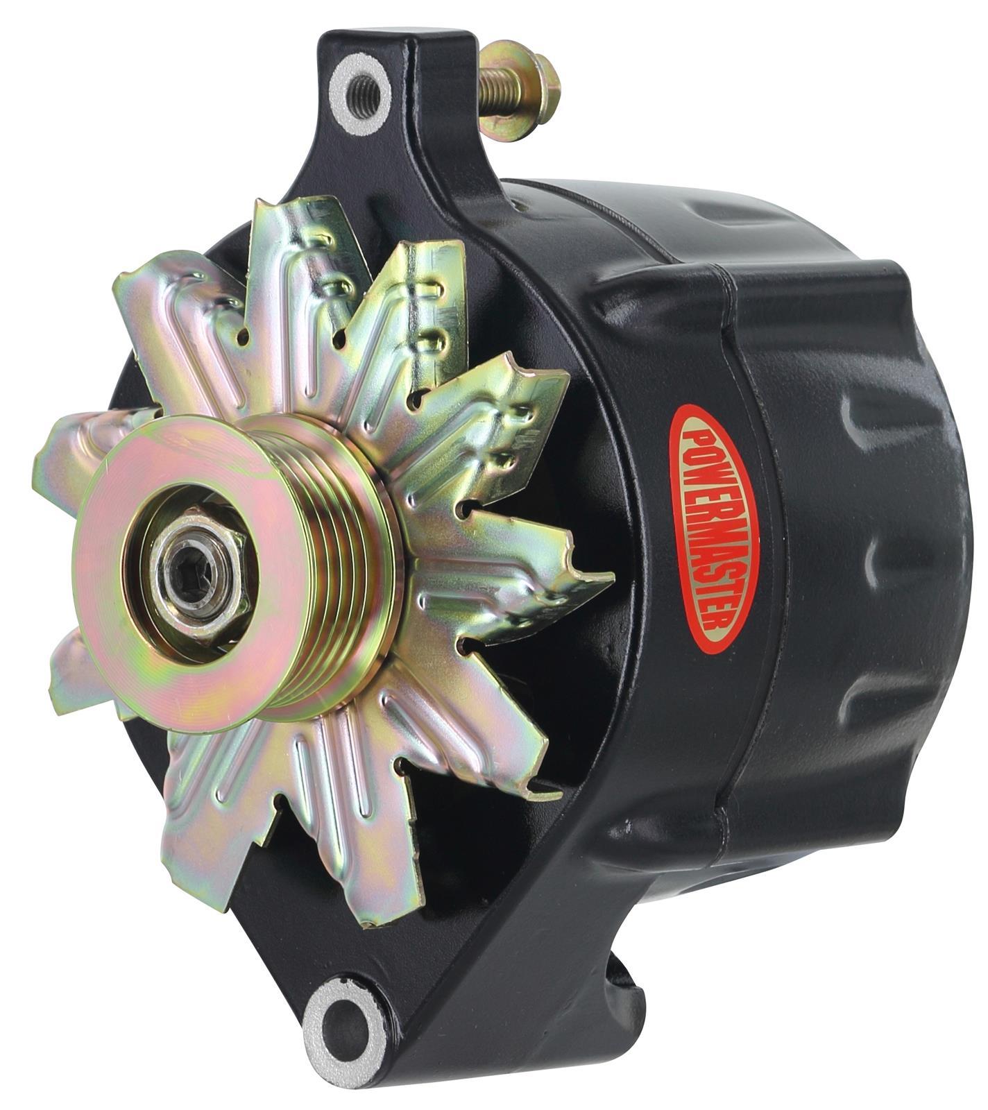 Powermaster Performance XS Volt Alternator Ford 100A XS Volt Black PWM8-57108
