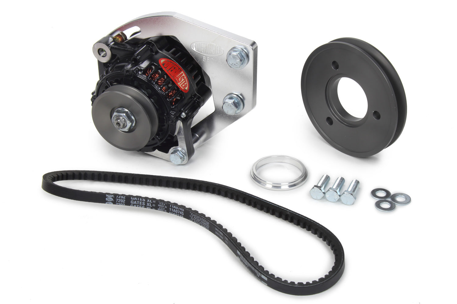 Powermaster Performance Alternator & Bracket Kit BBC PWM8-880-1