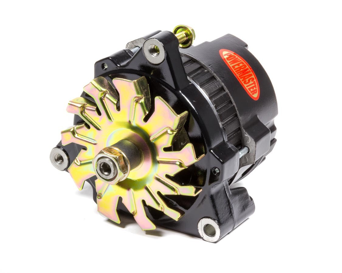 Powermaster Performance 100 Amp Delco Alternator Black PWM8072