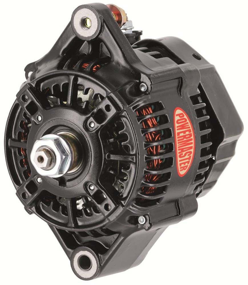 Powermaster Performance Denso Race Alternator 150 Amp 12 volt- black PWM8142