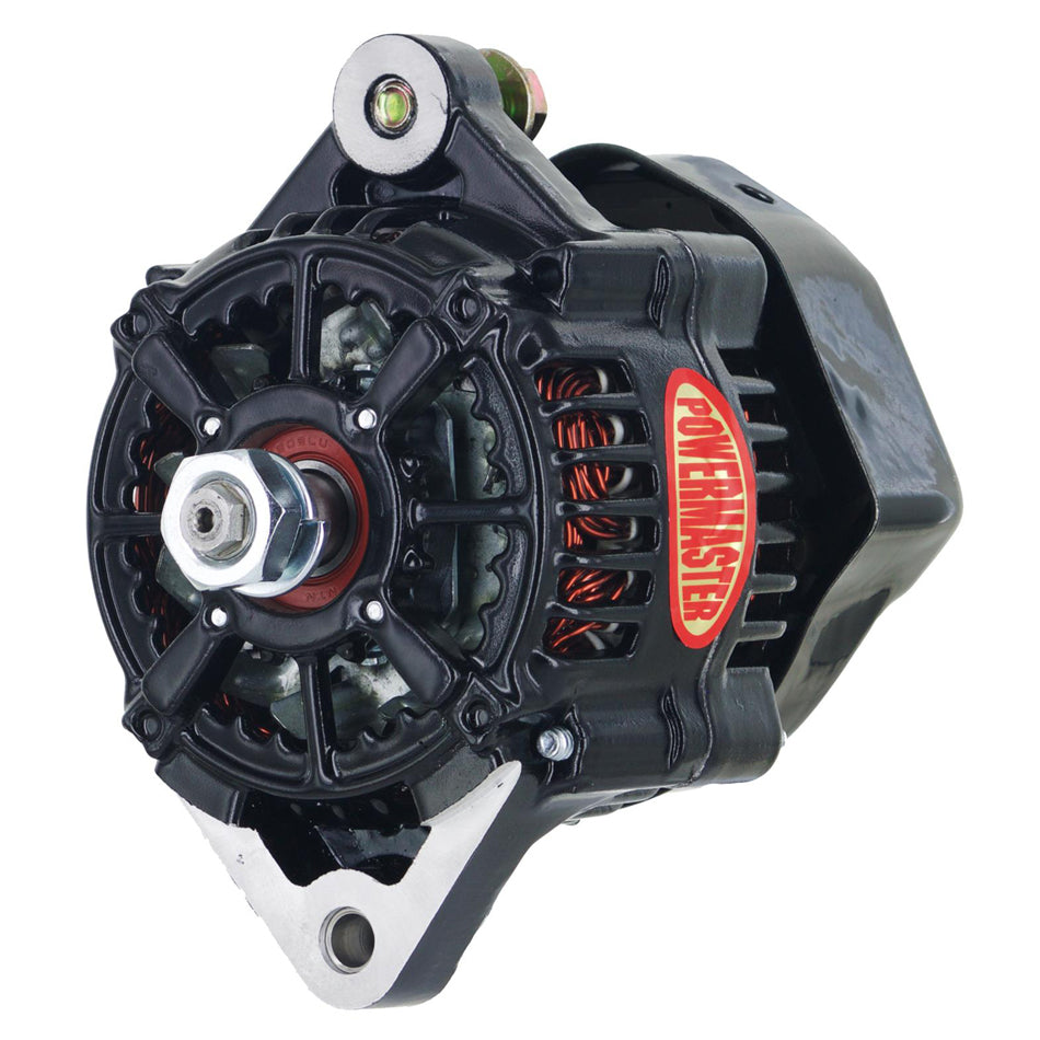 Powermaster Performance Denso XS Race Alternator 75amp 1-Wire Black PWM8164