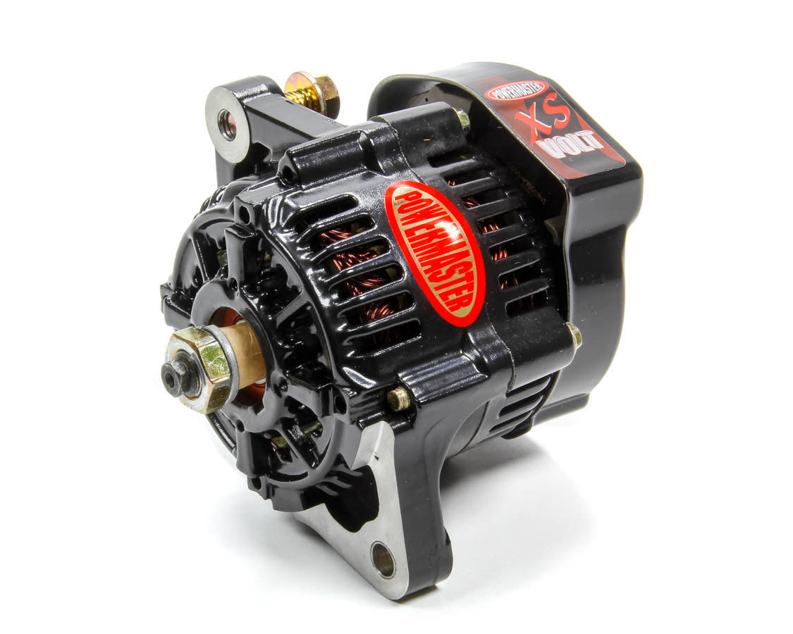 Powermaster Performance XS Volt Racing Alternatr Mini Denso Style 55 Amp PWM8168