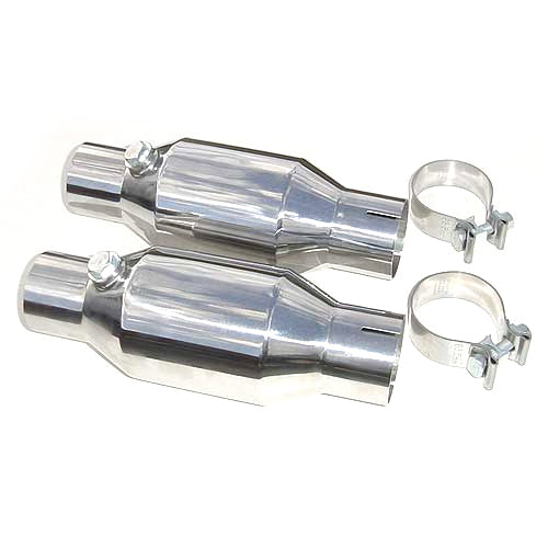 Pypes Performance Exhaust Catalytic Converter Kit Pair 2.5in Hi Flow PYPCVM11K