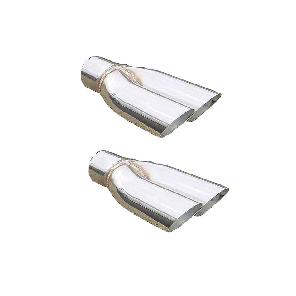 Pypes Performance Exhaust 70-71 Pontiac GTO 2.5in Exhaust Splitters Pair PYPEVT19