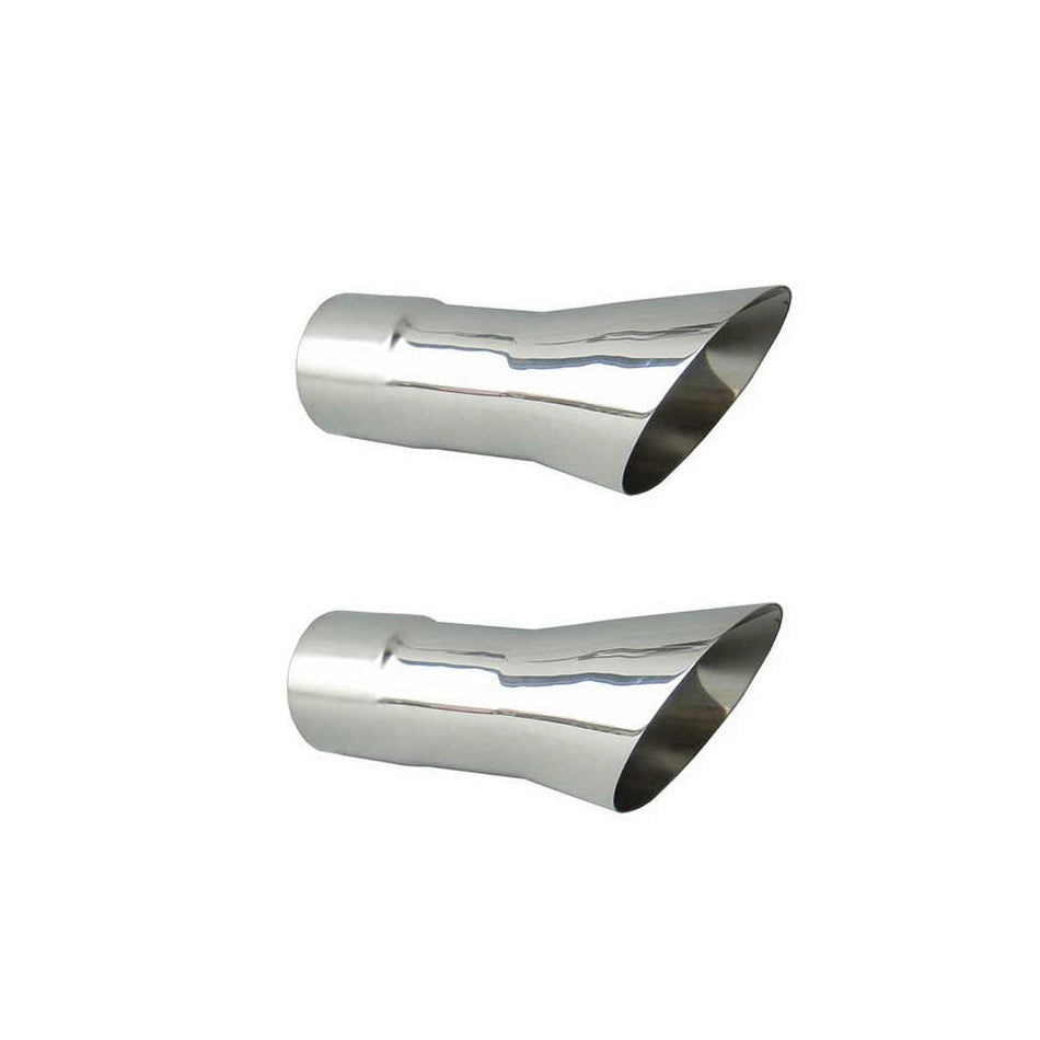 Pypes Performance Exhaust 68-72 2.5in Olds 442 Trumpet Exhaust Tips PYPEVT34