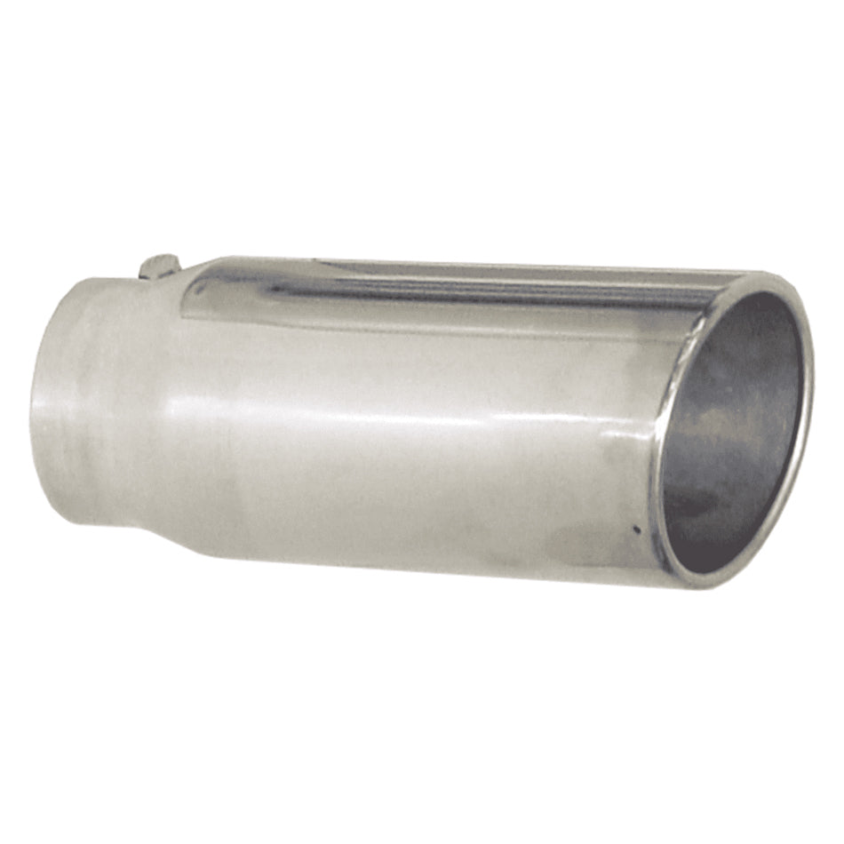 Pypes Performance Exhaust Exhaust Tip 4in x 5in 12in L Polished Bolt-on PYPEVT405