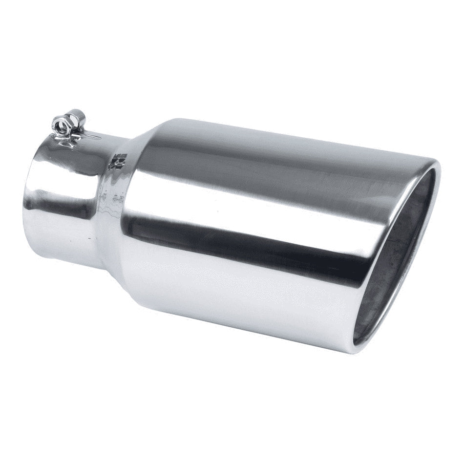 Pypes Performance Exhaust Exhaust Tip 4in x 6in 12in L Polished Bolt-on PYPEVT406