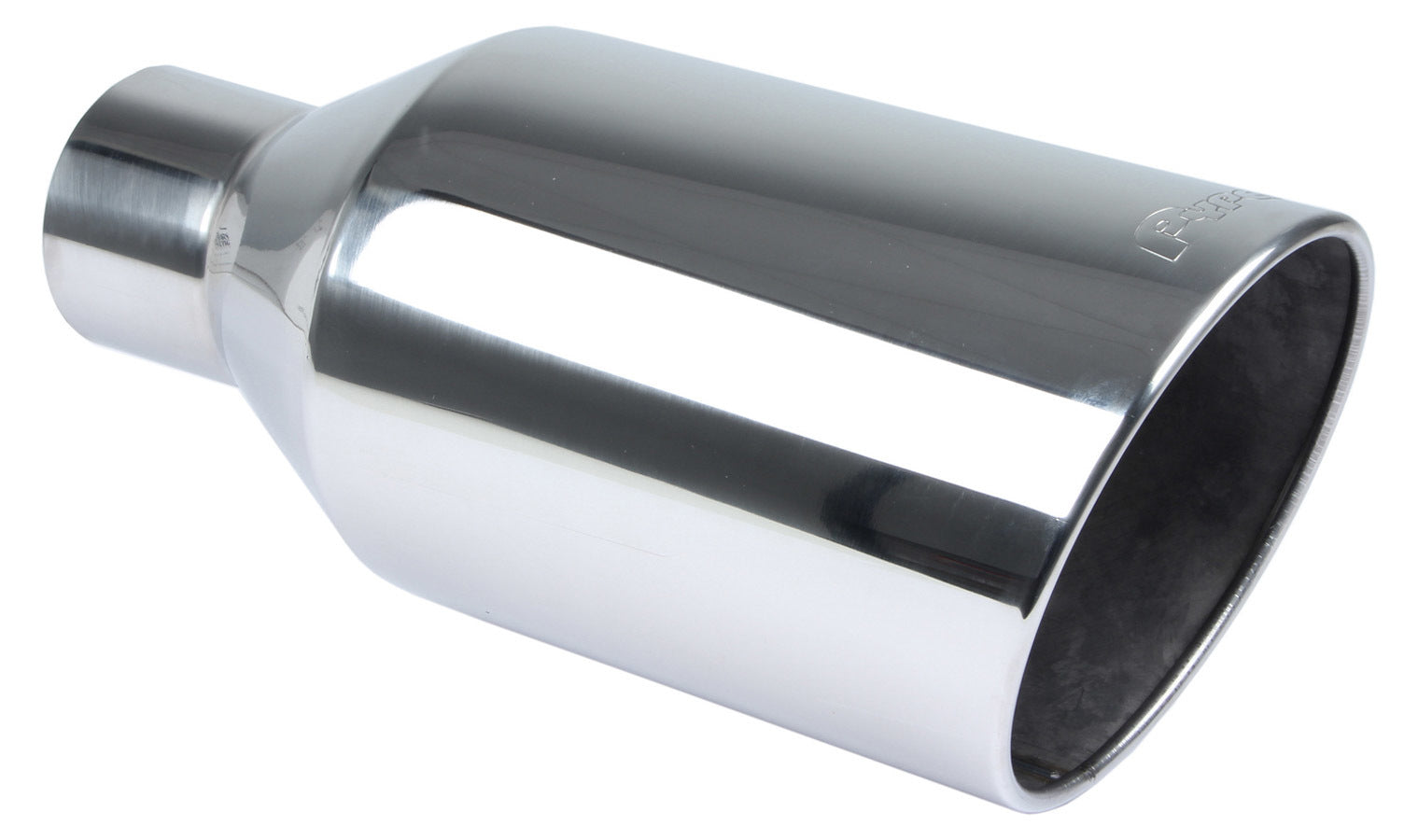 Pypes Performance Exhaust Exhaust Tip 4in x 8in 18in L Polished Weld-on PYPEVT408