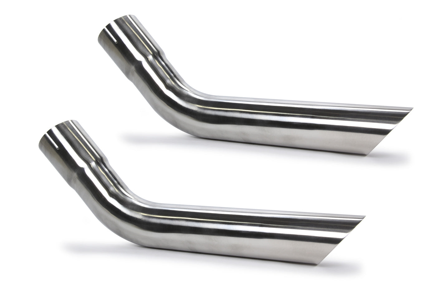 Pypes Performance Exhaust Exhaust Tips Slip Fit 2.5in Pair (Long) PYPEVT58