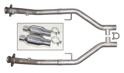 Pypes Performance Exhaust 05-10 Mustang H-Pipe w/Cats PYPHFM26