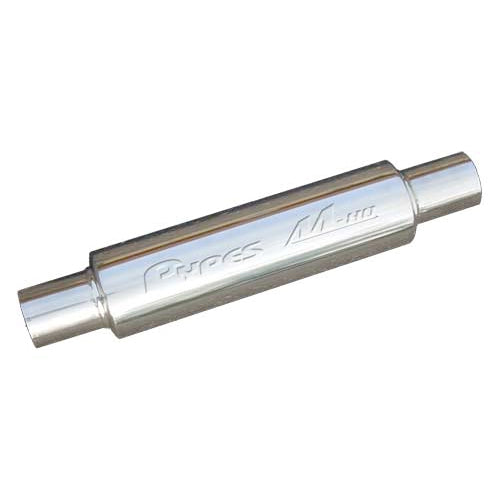 Pypes Performance Exhaust Race Muffler 2.5in Round Case Each PYPMVR200S