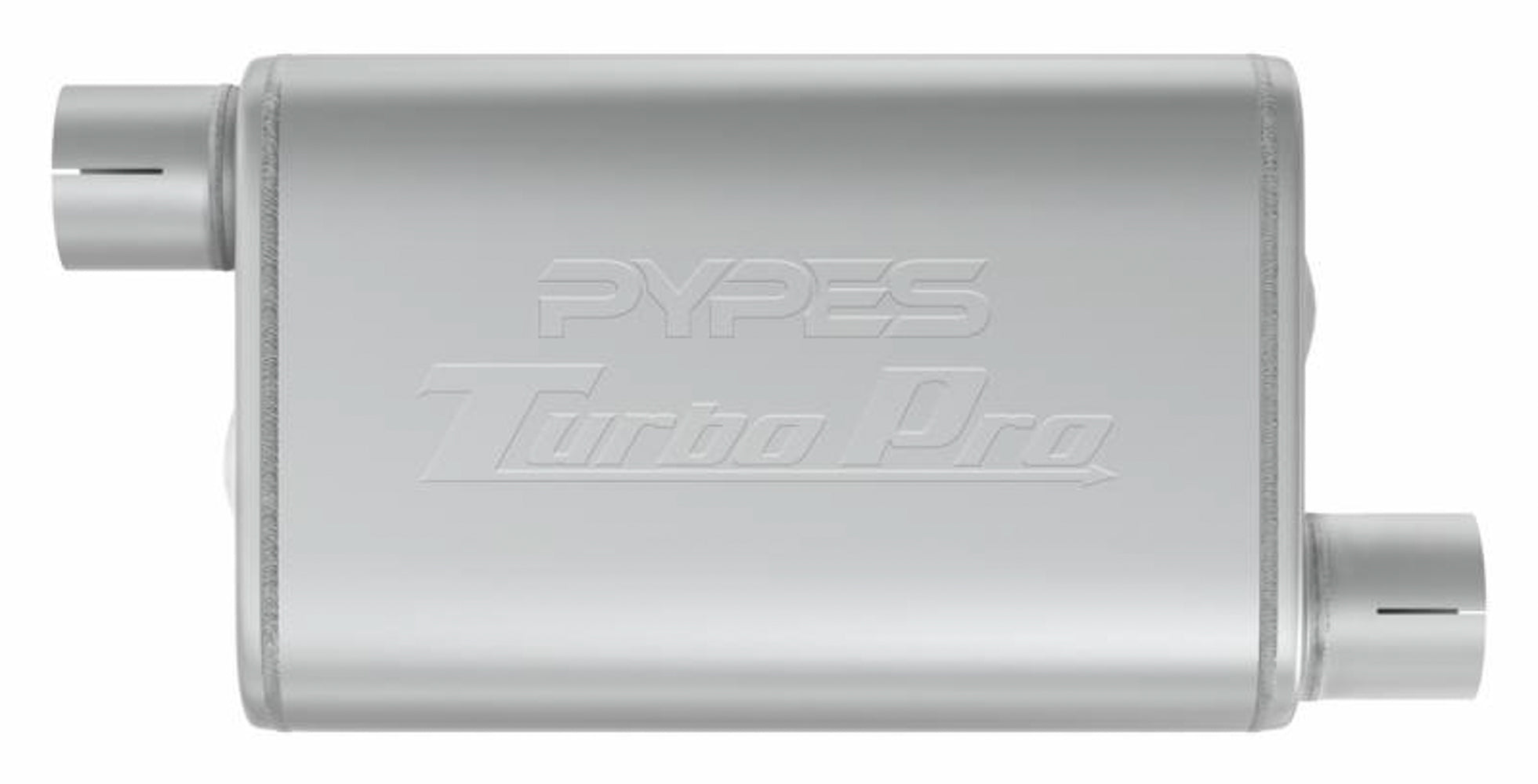 Pypes Performance Exhaust Turbo Pro Muffler 3.0in Offset In/Out PYPMVT16