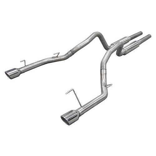 Pypes Performance Exhaust 05-10 Mustang 4.6L 2.5in Mid Muffler Exhaust Syst PYPSFM66