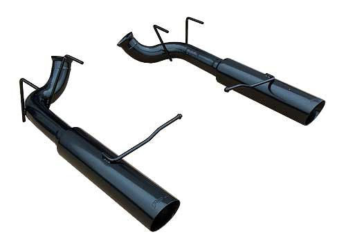 Pypes Performance Exhaust 11- Mustang Pype Bomb Axle Back Black PYPSFM76MSB