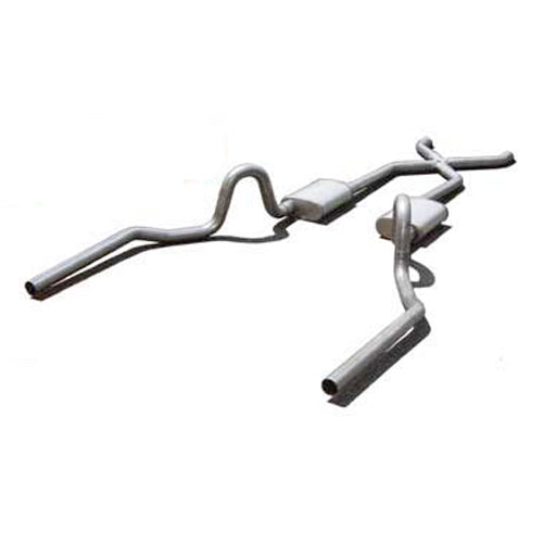 Pypes Performance Exhaust 64-72 A-Body 2.5in Exhaust System w/X-Pipe PYPSGA10S