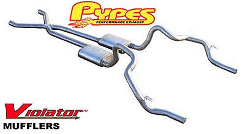 Pypes Performance Exhaust 70-81 Camaro Crossmember Back Exhaust Kit 2.5in PYPSGF11V