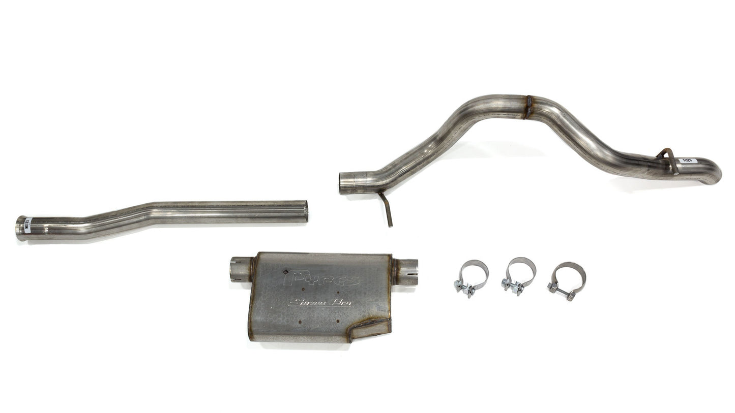 Pypes Performance Exhaust 18- Jeep JL High Ground Clearance Exhaust System PYPSJJ25S
