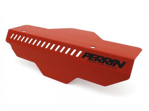 Perrin Performance Red Pulley Cover - Subaru WRX 02-14 / STI 04-14