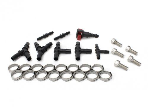Perrin Fuel Rail V2 Top Feed Black - Subaru Impreza WRX STi 20008 - 2015 *Discontinued