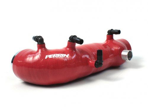 Perrin Performance Turbo Inlet Hose Red Subaru Forester 2.5 2004-2008