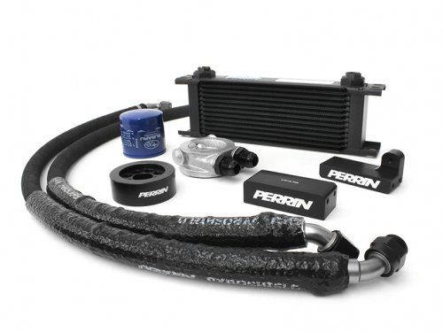 Perrin Performance Oil Cooler Kit 02 - 14 Subaru WRX & 2004-2014 STi