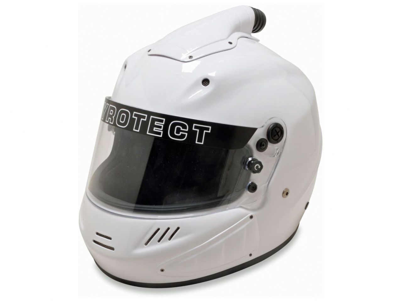 Pyrotect Pro Ultra Tri-Flow F/A Helmet, SA2015 Rated, XL, White