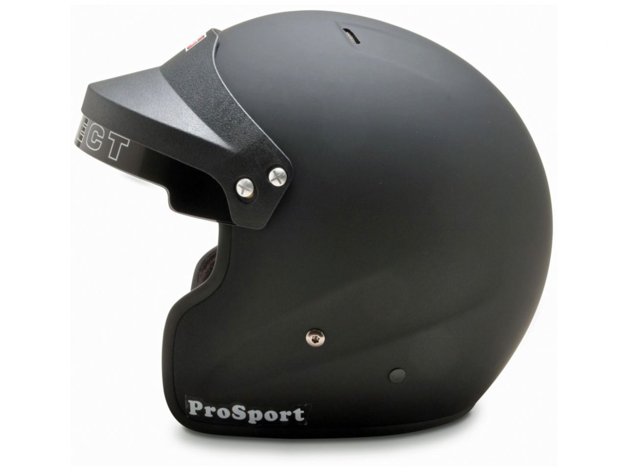 Pyrotect ProSport O/F Helmet, SA2015 Rated, L, Flat Black