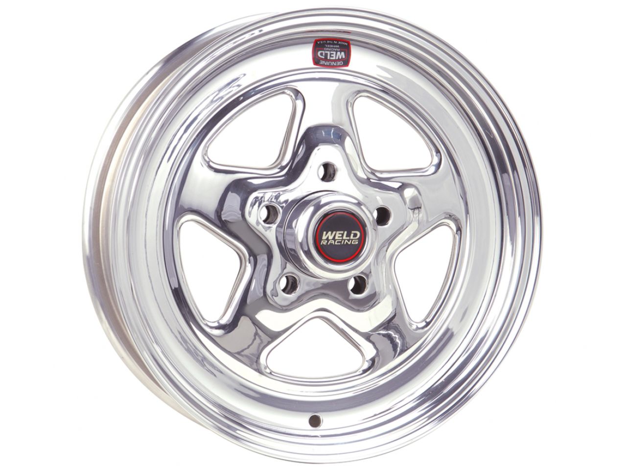 Weld Racing Polished 15X9 ProStar 5X4.75 5.5BS