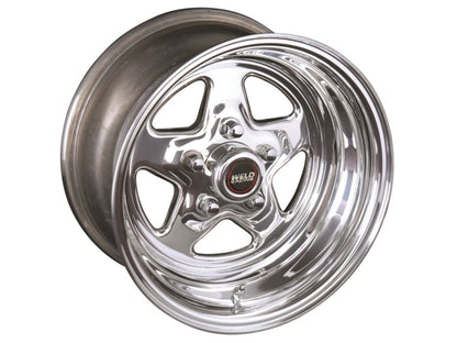 Weld Racing Polished 15X5 ProStar 5X4.5 2.5BS
