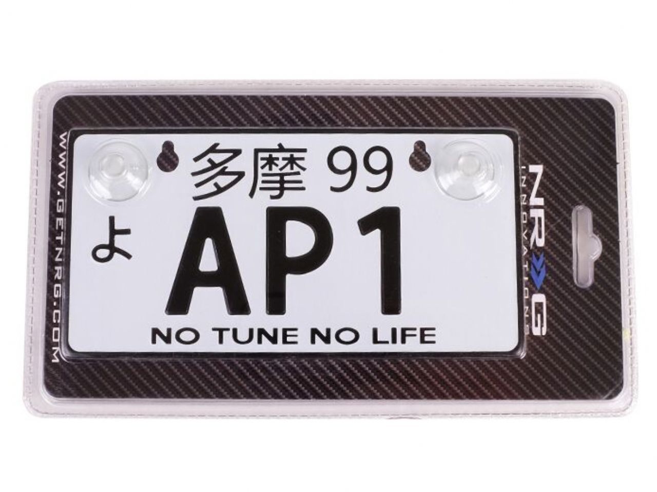 NRG License Plate Frames MP-001-AP1 Item Image