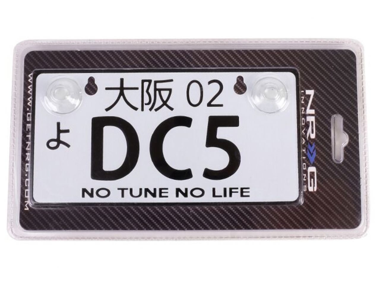 NRG License Plate Frames MP-001-DC5 Item Image